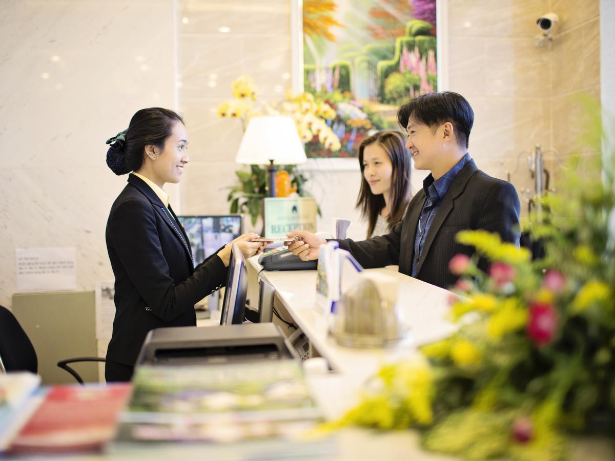 Hotel Hoang Minh Chau Dalat Bagian luar foto
